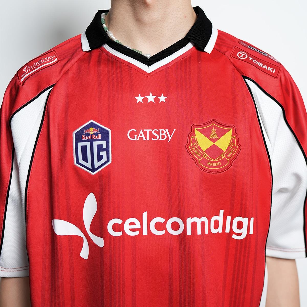 2025 SRG.OG JERSEY POLO TEE (RED) - Image 3