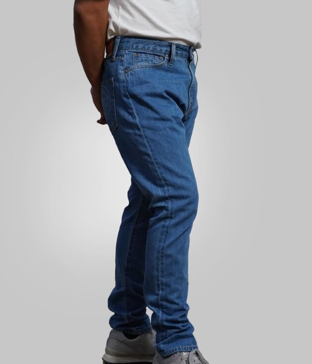 2026 SFC DENIM COLLECTION - TAPERED FIT WASHED BLUE JEANS