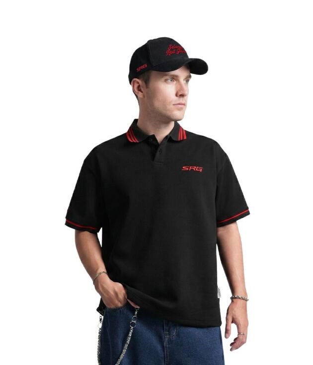 SRG Classic Collar Shirt Black