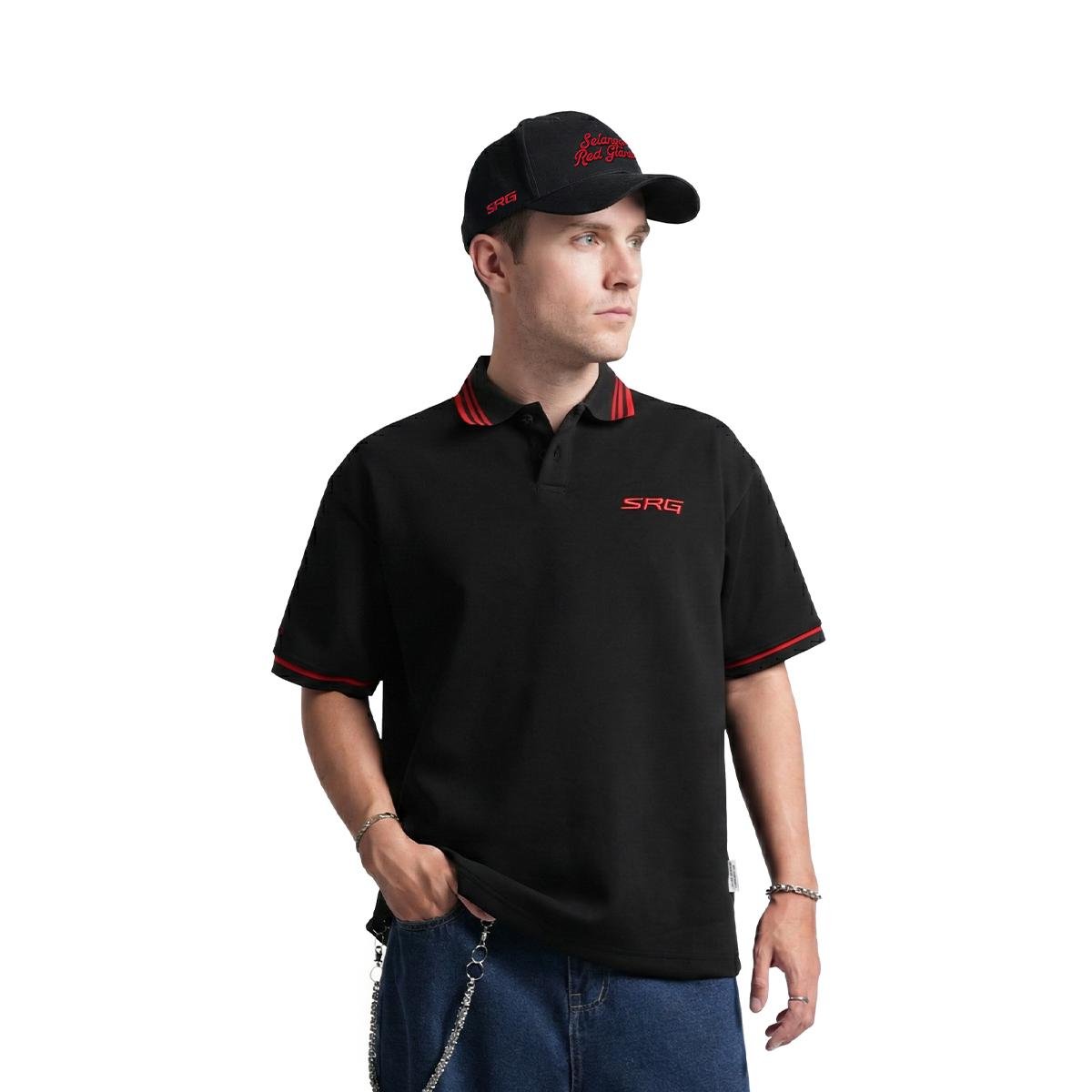 SRG Classic Collar Shirt Black