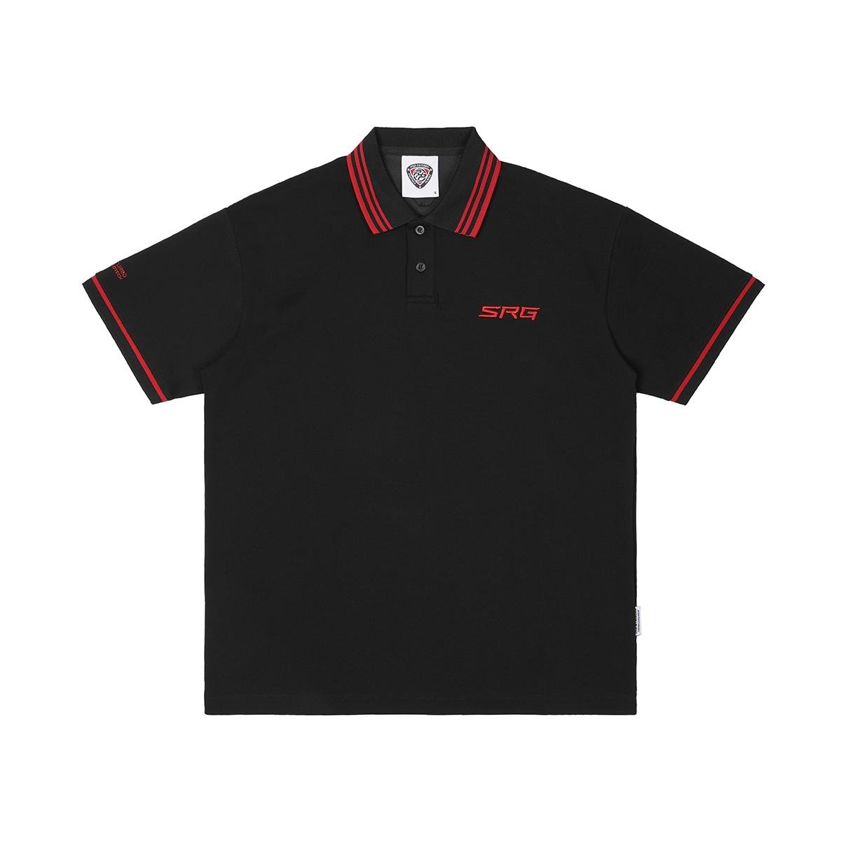SRG Classic Collar Shirt Black - Image 3