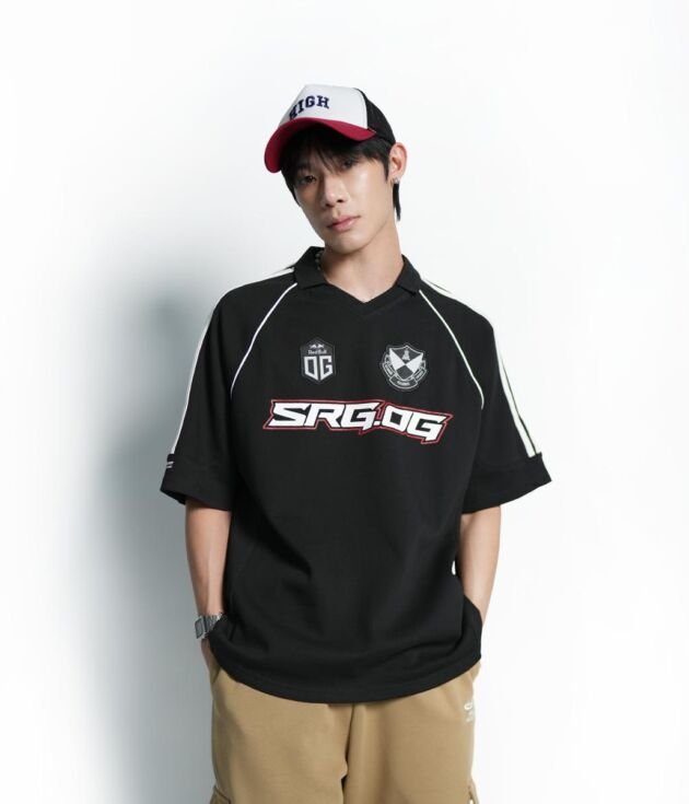 2025 SRG.OG POLO TEE (BLACK)