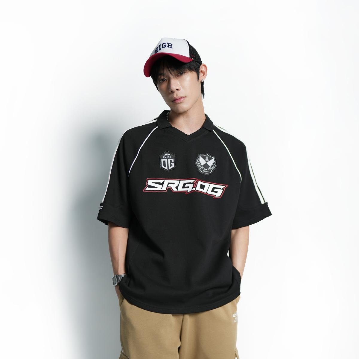 2025 SRG.OG POLO TEE (BLACK)