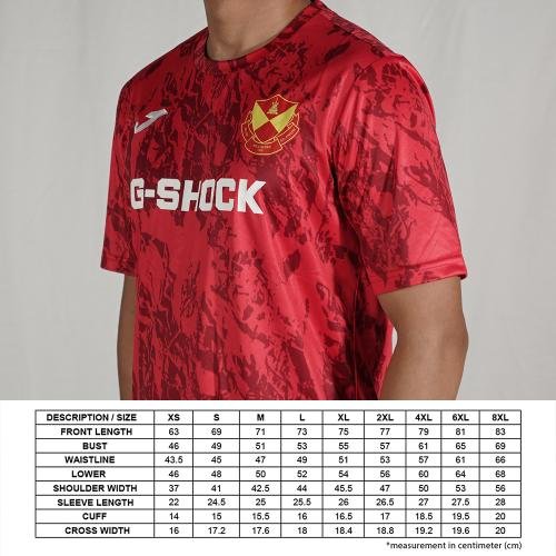 2024 / 2025 Joma SFC Warm-up Jersey Red - Image 5