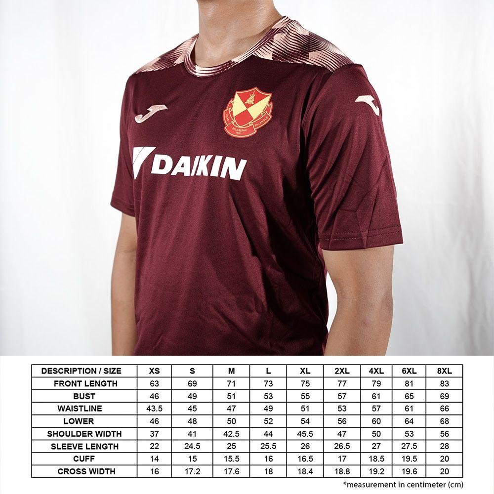 2024 / 2025 JOMA SELANGOR Training Kit (Burgundy) - Image 5