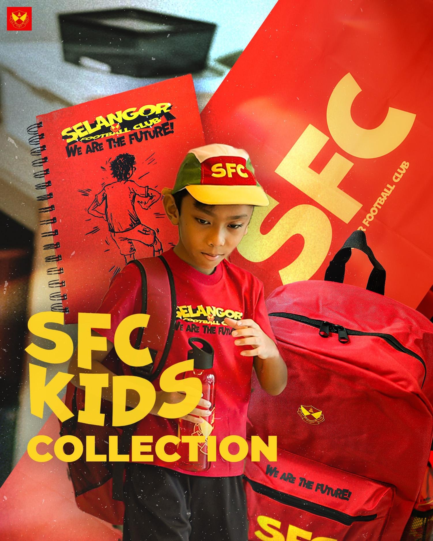 SFC Kids Collection We Are The Future CAP TOWEL BOTTLE "COMBO B" - Image 5
